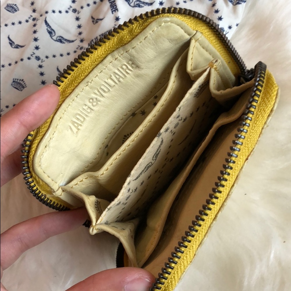 Zadig&Voltaire leather compact wallet - Picture 3 of 3